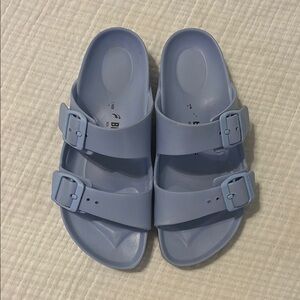 Blue Birkenstocks